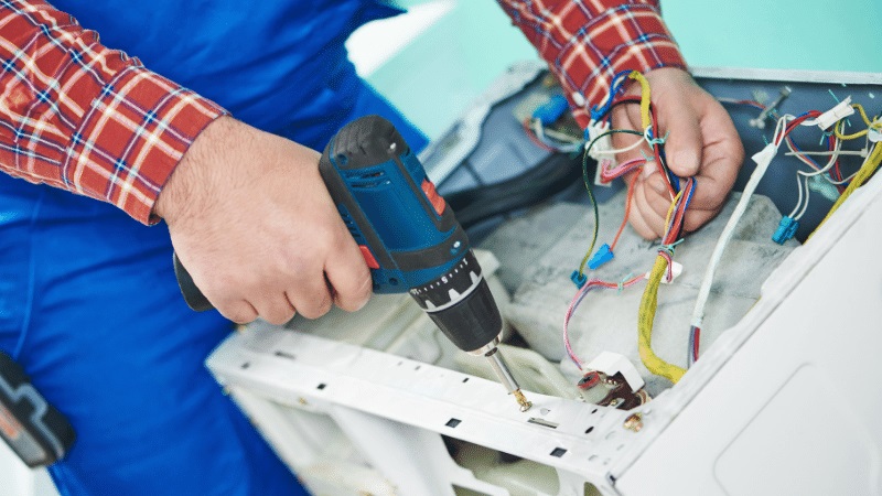 Esenyurt Samsung Samsung çamaşır makinesi kart tamiri – Su almama arızası orijinal parça ile giderildi. - Teknik servis örneği